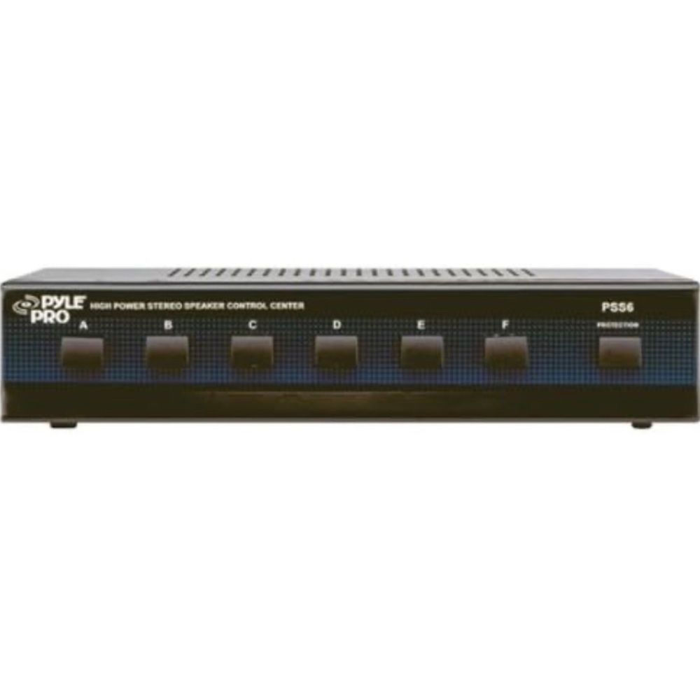 PYLE PSS6 High Power Stereo Speaker Selector 6 Channel